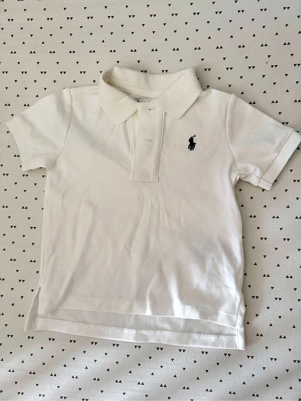 Ralph Lauren White Polo Shirt Like New